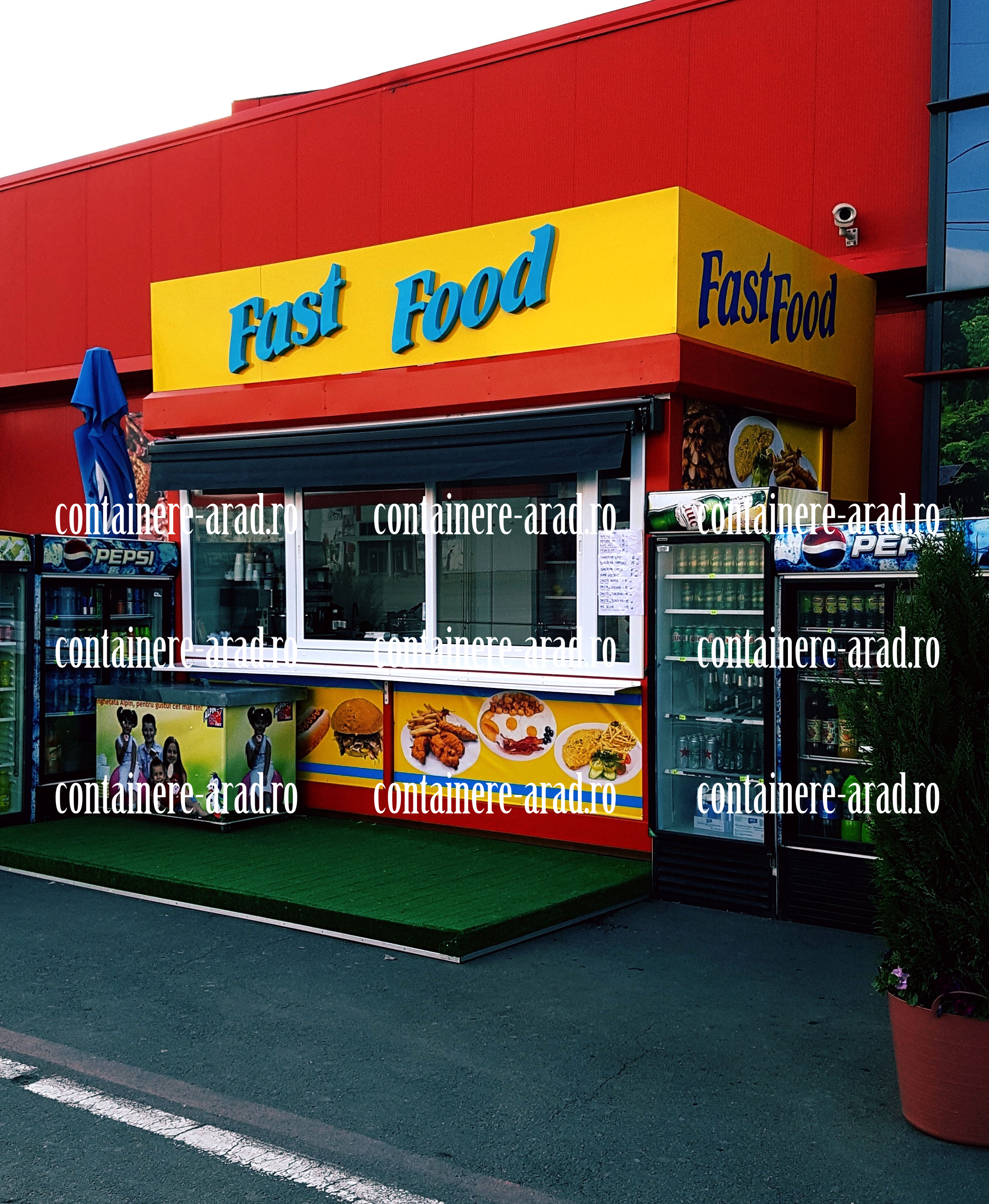 vand container second hand Arad